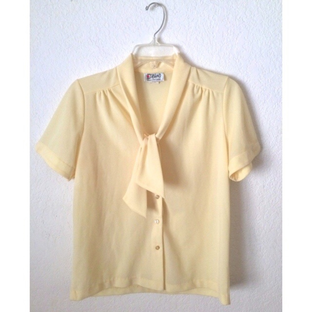 Vintage Pussybow Blouse